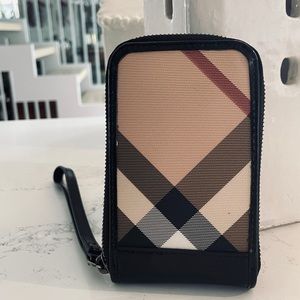Burberry wrist pouch/wallet!